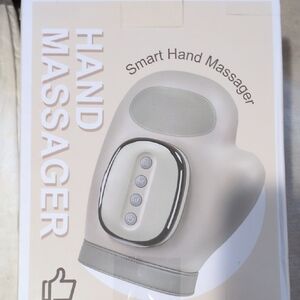 Smart Hand Massager in White and Gray
